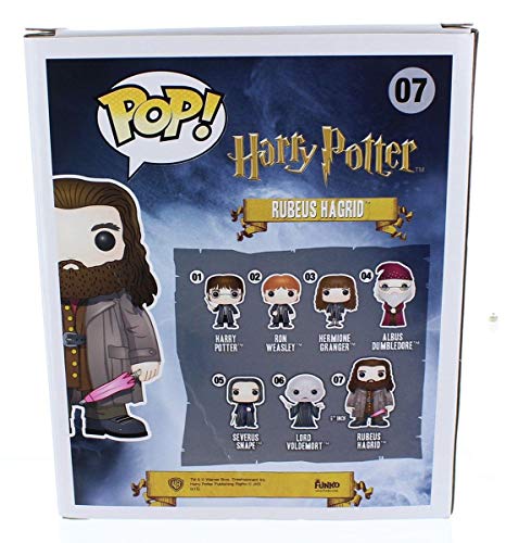 Funko Pop!- 5864 Vinyl: Harry Potter: 6" Rubeus Hagrid, Multicolor