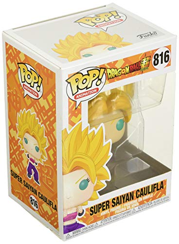 Funko- Pop Animation: Dragon Ball S4-Super Saiyan Caulifla SS Figura Coleccionable, Multicolor (47686)