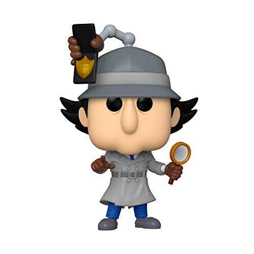 Funko- Pop Animation Inspector Gadget w/Chase (Styles May Vary) Figura Coleccionable, Multicolor (49268)