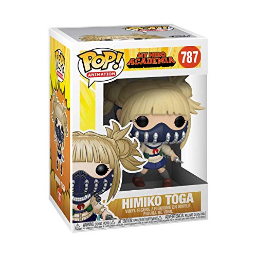 Funko- Pop Animation: My Hero Academia-Himiko Toga w/Face Cover Figura Coleccionable, Multicolor (48471)