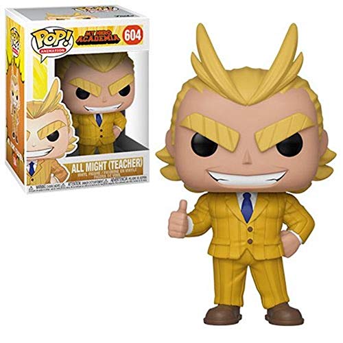 Funko - Pop! Animation: My Hero Academia - Teacher All Might Figura De Vinil, Multicolor (42932)