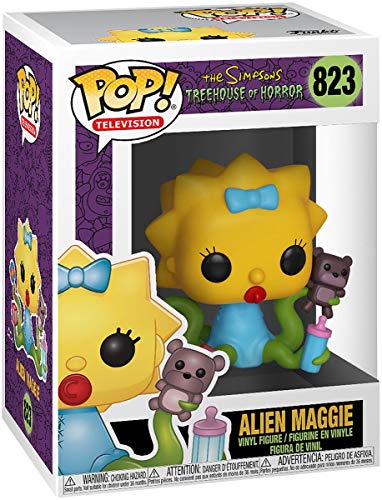 Funko - Pop! Animation: Simpsons - Maggie Figura De Vinil, Multicolor (39727)