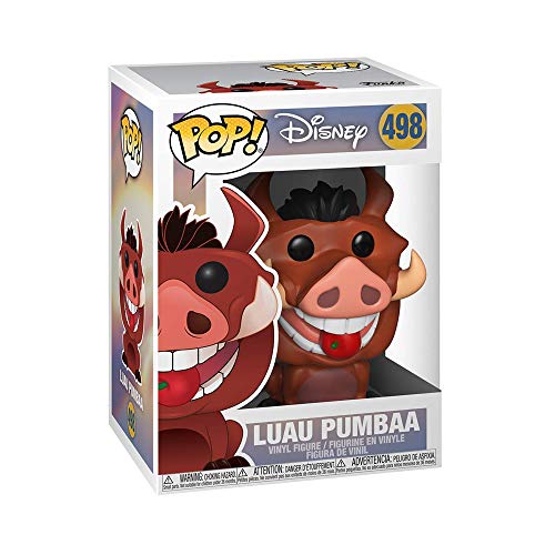 Funko - Pop! Disney El Rey León Figurina Luau Pumba, Multicolor (36402)