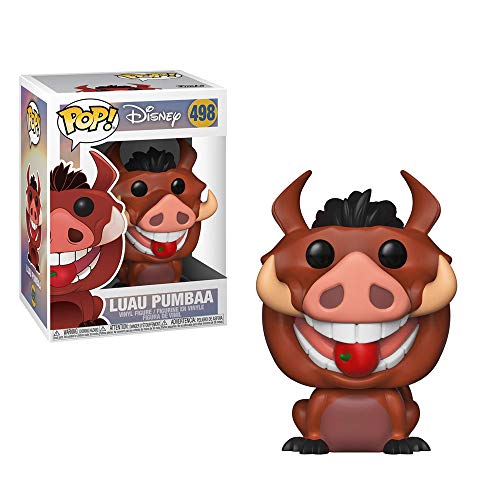 Funko - Pop! Disney El Rey León Figurina Luau Pumba, Multicolor (36402)