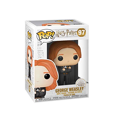 Funko - Pop! Harry Potter: George Weasley (Yule) Figura De Vinil , Multicolor (42843)