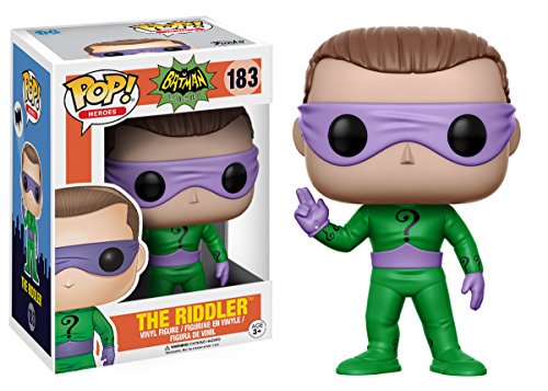 Funko- Pop Heroes 1966-The Vinyl: DC: Batman 66: The Riddler, Multicolor (13628) , color/modelo surtido