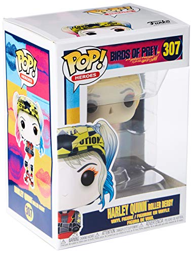 Funko- Pop Heroes: Birds of Prey-Harley Quinn (Roller Derby) Collectible Figure, Multicolor (44376)