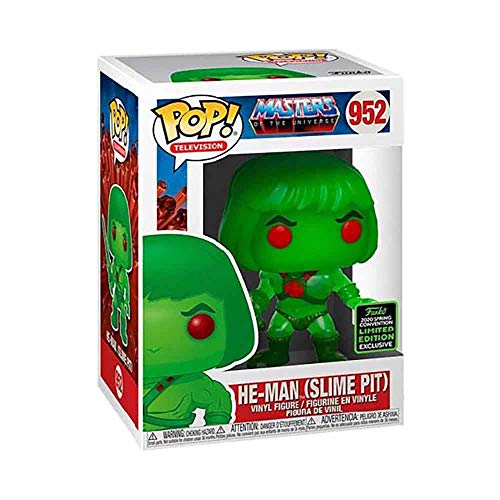 Funko Pop! Masters of The Universe He Man Slime Pit Shared Sticker 2020 ECCC Exclusive