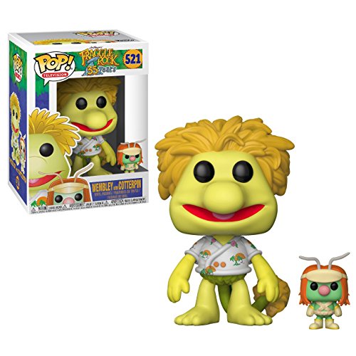 Funko Pop!- Pop Fraggle Rock Wembley w/Doozer Figura de Vinil, Multicolor, 10 cm (15044)