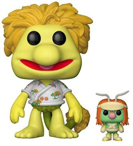 Funko Pop!- Pop Fraggle Rock Wembley w/Doozer Figura de Vinil, Multicolor, 10 cm (15044)