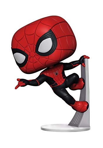 Funko - Pop! Spider Man Far From Home: Spider-Man (Upgraded Suit) Figura De Vinil , Multicolor (39898)