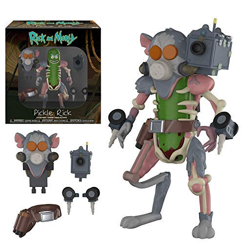 Funko - Rick & Morty: Pickle Rick Figurina de Vinilo, Color (Funko 29783)