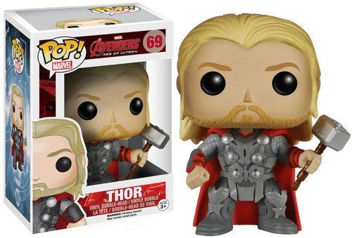 Funko Vengadores Bobble: Marvel: Avengers AOU: Thor (4780)