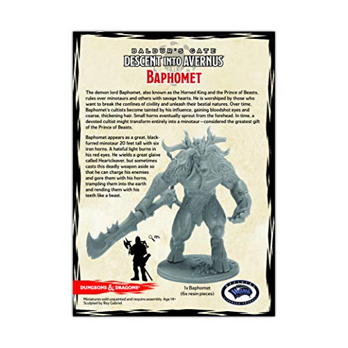 Gale Force Nine 71100 D&D: Descent into Avernus - Baphomet (1 Figura)