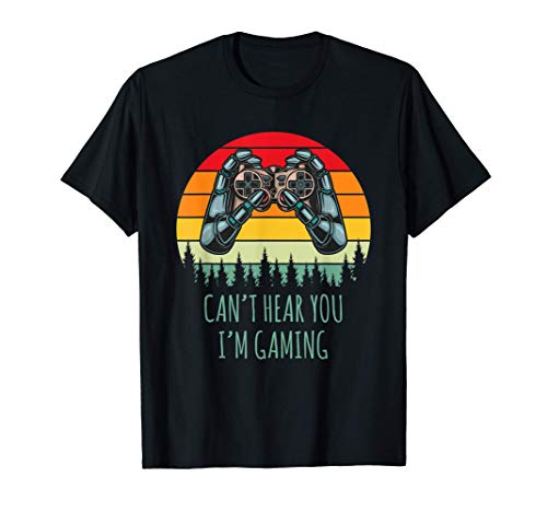 Gamer Nerd No Cant Hear You Soy el controlador de video de Camiseta