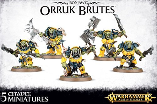 Games Workshop- Ironjawz Orruk Brutes - Juego de Mesa y Miniatura (99120209030)