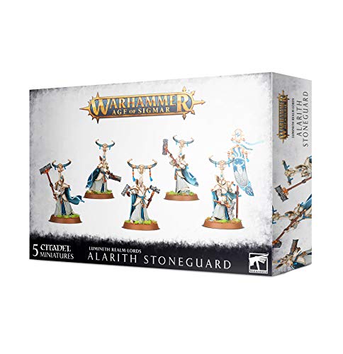 Games Workshop Warhammer AoS - Lumineth Realm-Lords Alarith StoneGuard