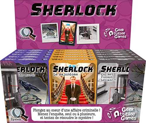 Geek Attitude Games Q System - 09 - Sherlock : Qui EST Vincent Leblanc ? Version FR