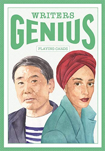 Genius Writers Playing Cards /Anglais