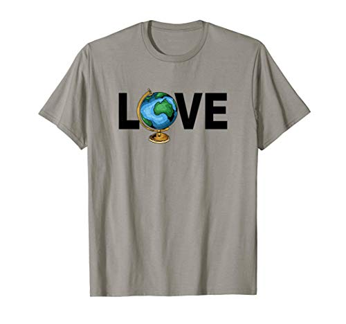 Geografía del amor - Regalo de un estudiante de geografía Camiseta