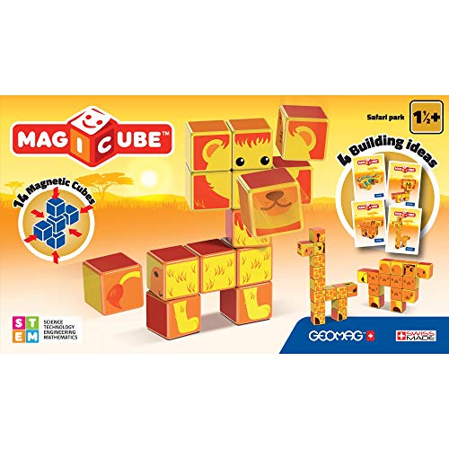 Geomag Magicube Safari Park, multicolor (135) , color/modelo surtido