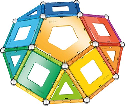 Geomag Rainbow - Juego de construcción magnética, 72 Piezas, Multicolor