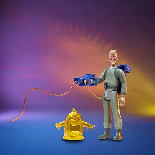 Ghostbusters Kenner Classics Egon Spengler and Gulper Ghost - Figura de acción Retro con Accesorios, Gran Regalo para coleccionistas y Fans