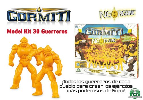 Giochi Preciosi 728028 - Gormiti - Model Kit 30 Guerreros
