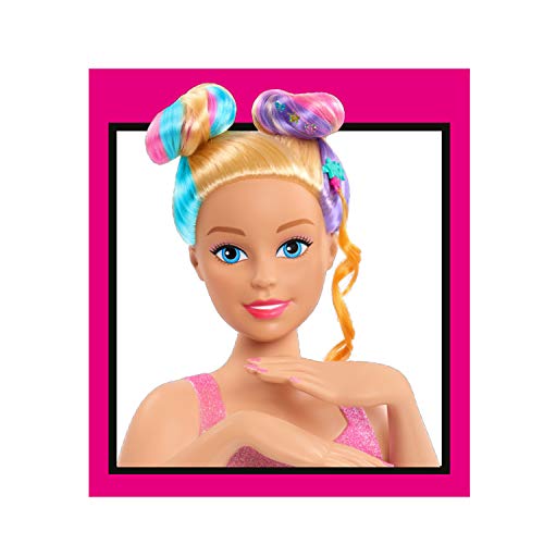 Giochi Preziosi Barbie-Rainbow Busto Deluxe, Multicolor (4)