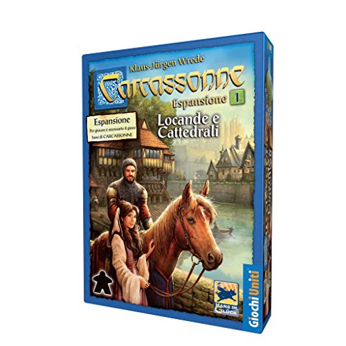 Giochi Uniti Carcassonne 2 - Posadas y catedrales (en Italiano) [Importado de Italia]