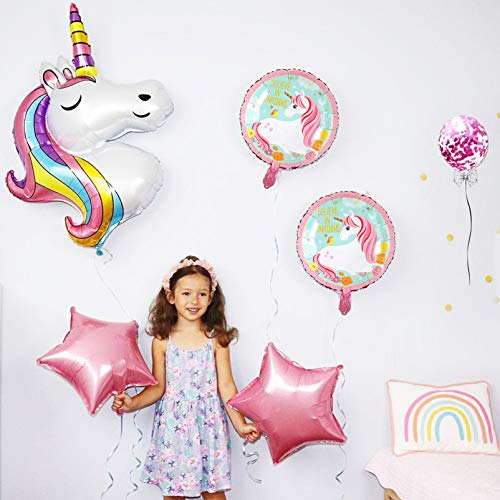 Globos Numeros Gigantes Unicornio,Cumpleaños Niñas Unicornio,Globo Numero Unicornio,Globo de Cumpleaños Número Unicornio,Globos de Cumpleãnos Unicornio,Globos Numeros Gigantes para Fiestas (6)