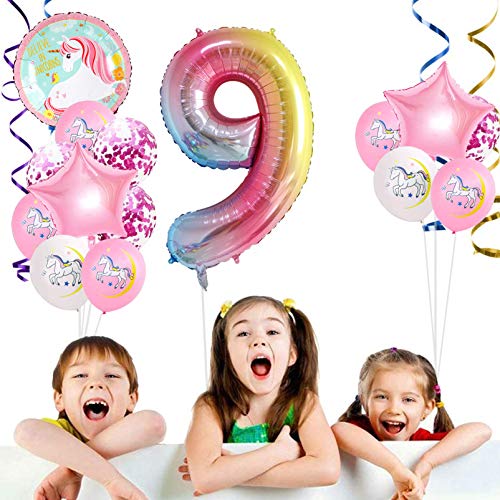 Globos Numeros Gigantes Unicornio,Cumpleaños Niñas Unicornio,Globo Numero Unicornio,Globo de Cumpleaños Número Unicornio,Globos de Cumpleãnos Unicornio,Globos Numeros Gigantes para Fiestas (6)