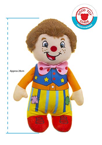 Golden Bear Mr Tumble Touch My Nose Sensory Soft Toy 20 cm with squeaking Toys for Ages 10