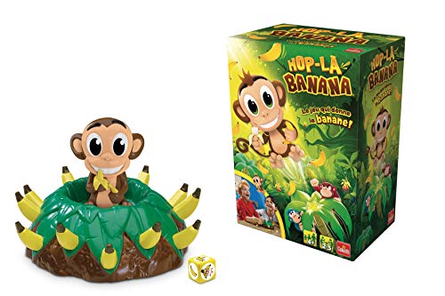 Goliath Hop La Banana - Juego de Mesa, de Habilidad y rapidez, para niños a Partir de 4 años (versión Francesa)