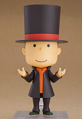 Good Smile Company Professor Layton 10 cm. Layton Mystery Detective Agency: Kat's Mystery Solving Files. Nendoroid