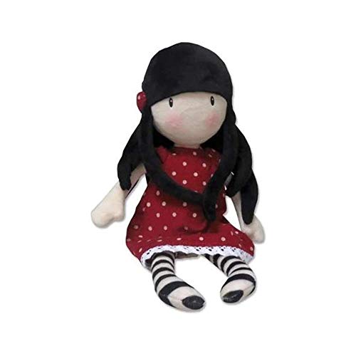 Gorjuss M-01-G Muñeca de Trapo en Display - New Heights, 30 cm