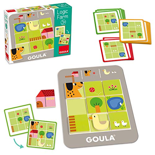 Goula- Logic Farm - Juego preescolar educativo a partir de 3 años