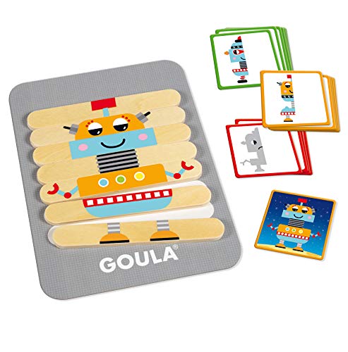 Goula- Robot Mix Juego Educativo para Niños, Multicolor (50212)