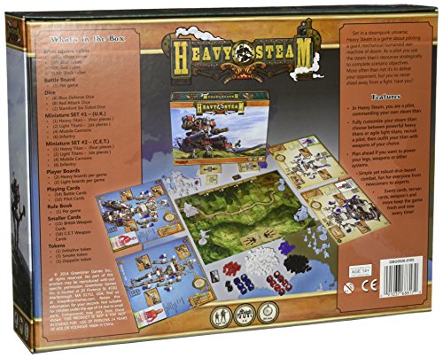 Green Brier Games grb00026 – Heavy Steam Core Game, Familias Juego de Estrategia