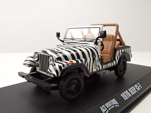 Greenlight 1:43 Ace Ventura: When Nature Calls (1995) – 1976 Jeep CJ-7 86574