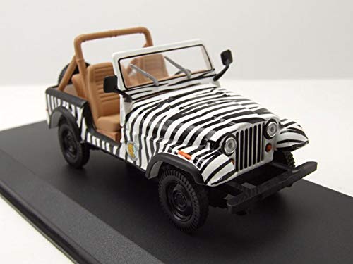 Greenlight 1:43 Ace Ventura: When Nature Calls (1995) – 1976 Jeep CJ-7 86574