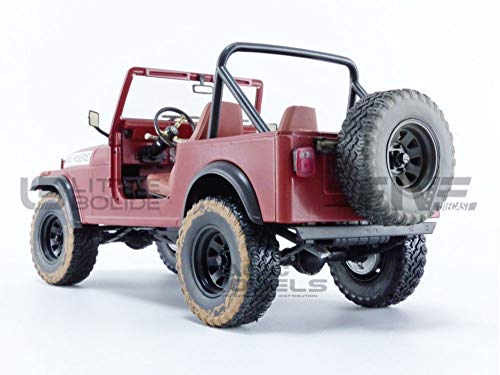 GreenLight Colección Artisan 1:18 - The A-Team (Serie de TV 1983-87) - Je&ep CJ-7 - Animal Preserve 19091