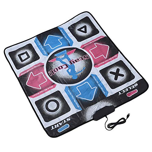 Growcolor Dancing Step Dance Mat Dancer Manta t con USB para PC Antideslizante Durable Dancing Step Dance Mat