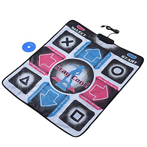 Growcolor Dancing Step Dance Mat Dancer Manta t con USB para PC Antideslizante Durable Dancing Step Dance Mat