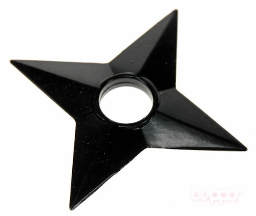 GUGUBU Plástica PVC Shuriken (Naruto Shippuden Cosplay Item) Shatter Resistant