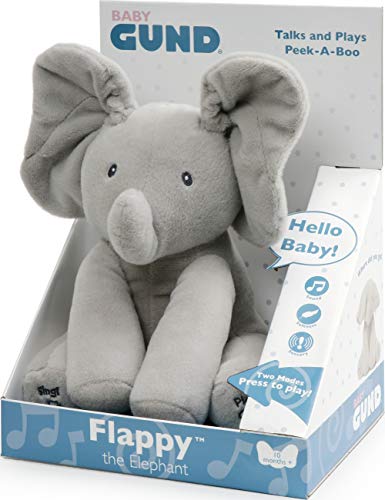 GUND- GND GBG Anmt Flappy TheElephant Git, multicolor, 6054485, versión Italiana