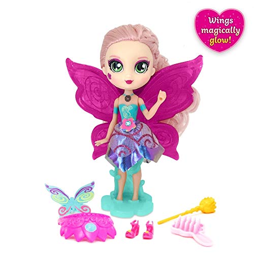 Hada BFF Reina - Muñeca Queen Light Regina con Luces mágicas, Accesorios y Farol | Bright Fairy Friends