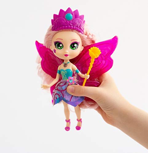 Hada BFF Reina - Muñeca Queen Light Regina con Luces mágicas, Accesorios y Farol | Bright Fairy Friends