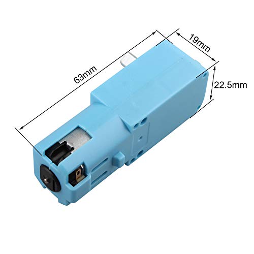 HALJIA 2 piezas TT Motor Smart Car Robot Gear Motor para Arduino DC3V-6V DC Gear Motor Intelligent Car Chasis Four Drive Car Hot