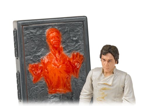 Han Solo con Bloque de carbonita Star Wars Saga 2006 Figura #2